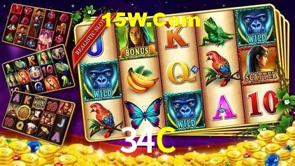 34C: Jogos de Caça-Níqueis-Altas Recompensas, Roleta-Velocidade, Blackjack-Desafios Máximos